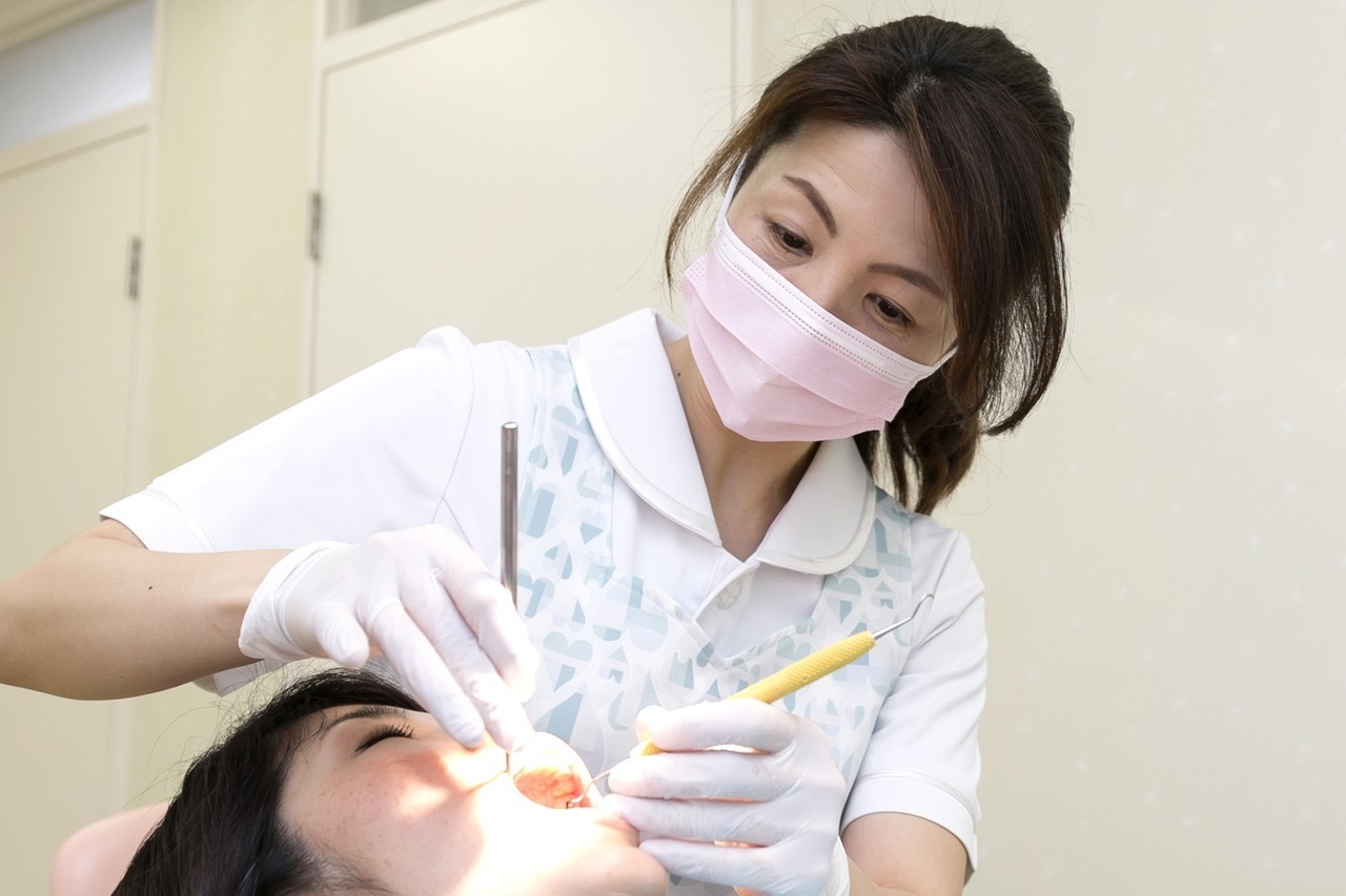 足立区綾瀬の歯医者　新井歯科医院　歯周病治療　歯石やプラークの除去